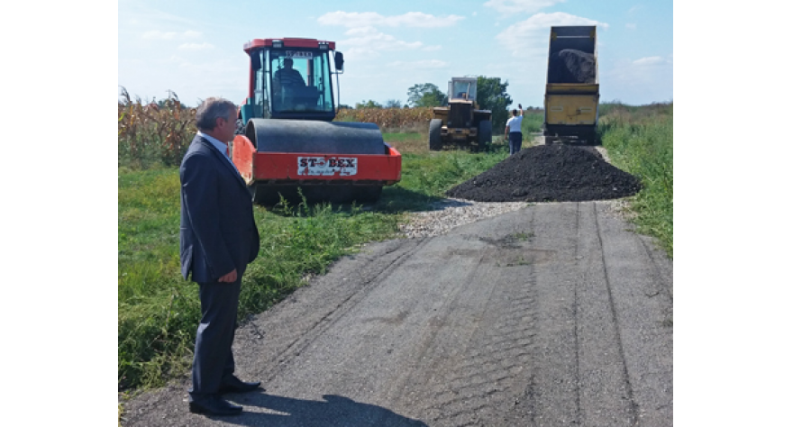 Насипају се две улице у Шимановцима